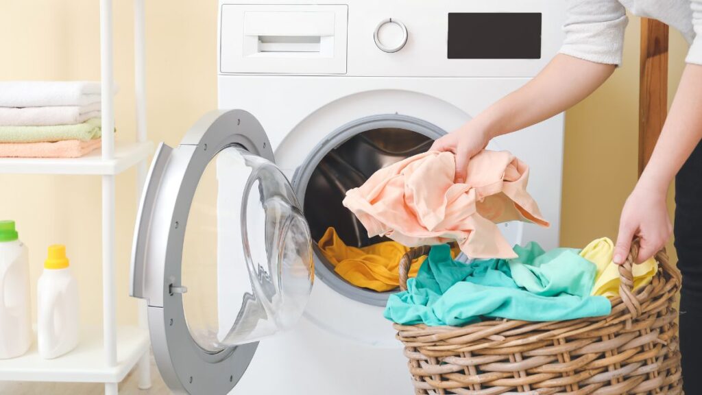Adding baking soda to laundry cycle for fresher clothes.