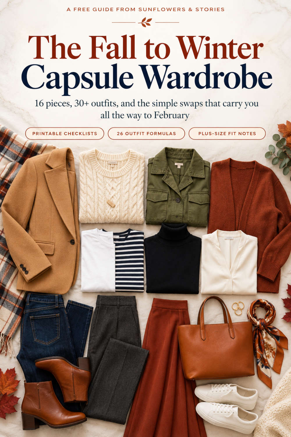Cover of The Fall to Winter Capsule Wardrobe