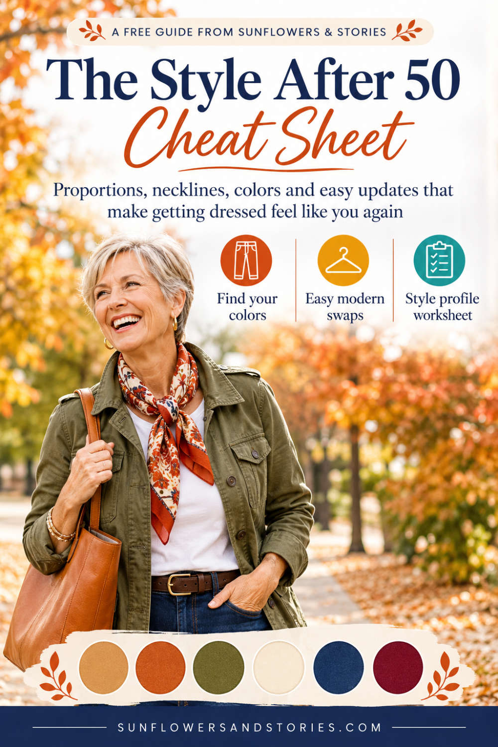 Cover of The Style After 50 Cheat Sheet